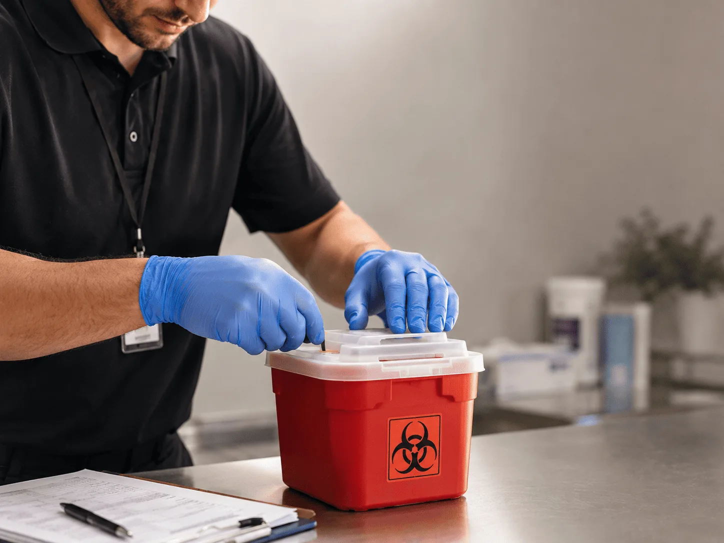 Why choose Sharps Waste Disposal in Weiner, AR